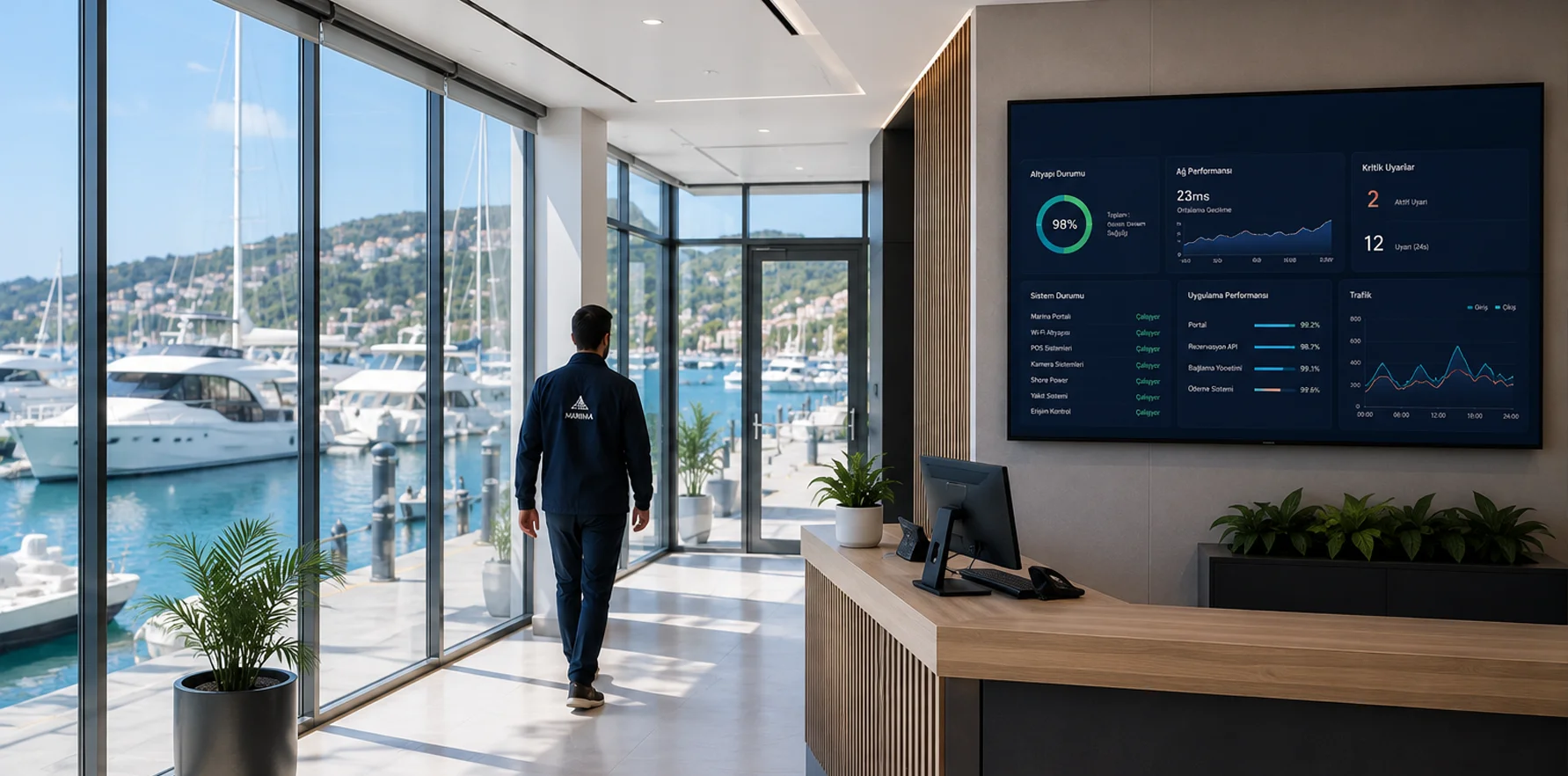 Marina sector operations panel